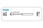 Przewody zapłonowe - zestaw JANMOR FS40