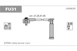 Przewody zapłonowe - zestaw JANMOR FU31
