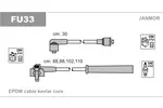 Przewody zapłonowe - zestaw JANMOR FU33
