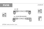 Przewody zapłonowe - zestaw JANMOR FU36