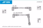 Przewody zapłonowe - zestaw JANMOR JP109