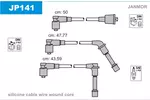Przewody zapłonowe - zestaw JANMOR JP141