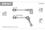 Przewody zapłonowe - zestaw JANMOR JPE127