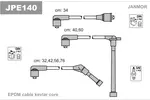 Przewody zapłonowe - zestaw JANMOR JPE140