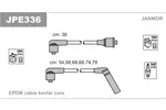 Przewody zapłonowe - zestaw JANMOR JPE336
