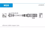 Przewody zapłonowe - zestaw JANMOR M26