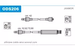 Przewody zapłonowe - zestaw JANMOR ODS206