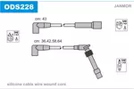Przewody zapłonowe - zestaw JANMOR ODS228