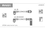 Przewody zapłonowe - zestaw JANMOR RVU21