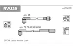 Przewody zapłonowe - zestaw JANMOR RVU29