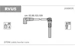 Przewody zapłonowe - zestaw JANMOR RVU5