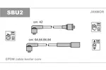 Przewody zapłonowe - zestaw JANMOR SBU2