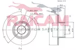 Tarcza hamulcowa RAICAM RD00183 (Oś przednia) - fot.2