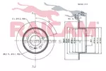 Tarcza hamulcowa RAICAM RD00486 (Oś tylna) - fot.3