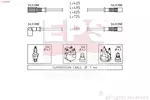Przewody zapłonowe - zestaw EPS 1.500.347