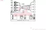 Przewody zapłonowe - zestaw EPS 1.500.846