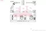 Przewody zapłonowe - zestaw EPS 1.501.529