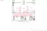 Przewody zapłonowe - zestaw EPS 1.501.900