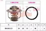 Termostat układu chłodzenia EPS 1.880.658
