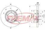 Tarcza hamulcowa FREMAX BD-0100