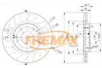 Tarcza hamulcowa FREMAX BD-0115