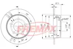 Tarcza hamulcowa FREMAX BD-0119