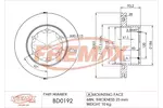 Tarcza hamulcowa FREMAX BD-0192