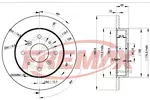 Tarcza hamulcowa FREMAX BD-0802