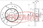Tarcza hamulcowa FREMAX BD-0903