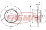 Tarcza hamulcowa FREMAX BD-1063