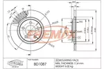 Tarcza hamulcowa FREMAX BD-1087 - fot.1