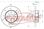 Tarcza hamulcowa FREMAX BD-1216