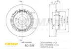 Tarcza hamulcowa FREMAX BD-1558