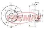 Tarcza hamulcowa FREMAX BD-1815