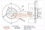 Tarcza hamulcowa FREMAX BD-2038