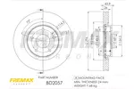 Tarcza hamulcowa FREMAX BD-2057