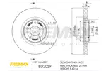 Tarcza hamulcowa FREMAX BD-2059