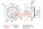 Tarcza hamulcowa FREMAX BD-2071