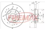 Tarcza hamulcowa FREMAX BD-2412