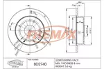 Tarcza hamulcowa FREMAX BD-2740