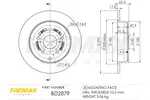Tarcza hamulcowa FREMAX BD-2879