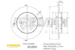 Tarcza hamulcowa FREMAX BD-2889