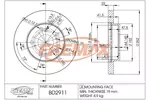 Tarcza hamulcowa FREMAX BD-2911