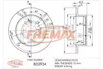 Tarcza hamulcowa FREMAX BD-2934