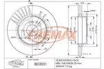 Tarcza hamulcowa FREMAX BD-3031
