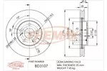 Tarcza hamulcowa FREMAX BD-3107