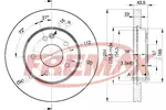 Tarcza hamulcowa FREMAX BD-3182