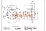 Tarcza hamulcowa FREMAX BD-3249