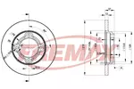 Tarcza hamulcowa FREMAX BD-3252