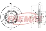 Tarcza hamulcowa FREMAX BD-3264